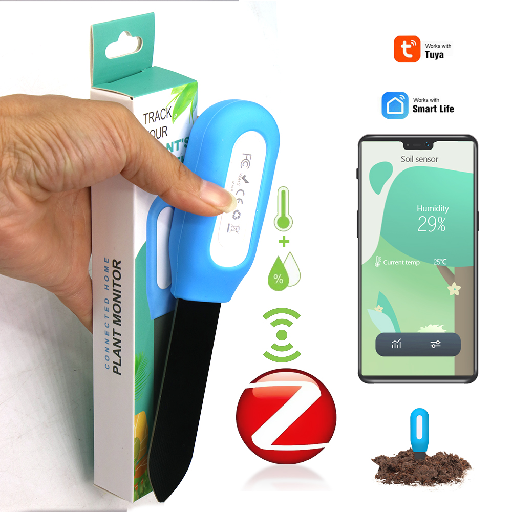 Smart Garden Usa - Sensore intelligente del terreno Zigbee per