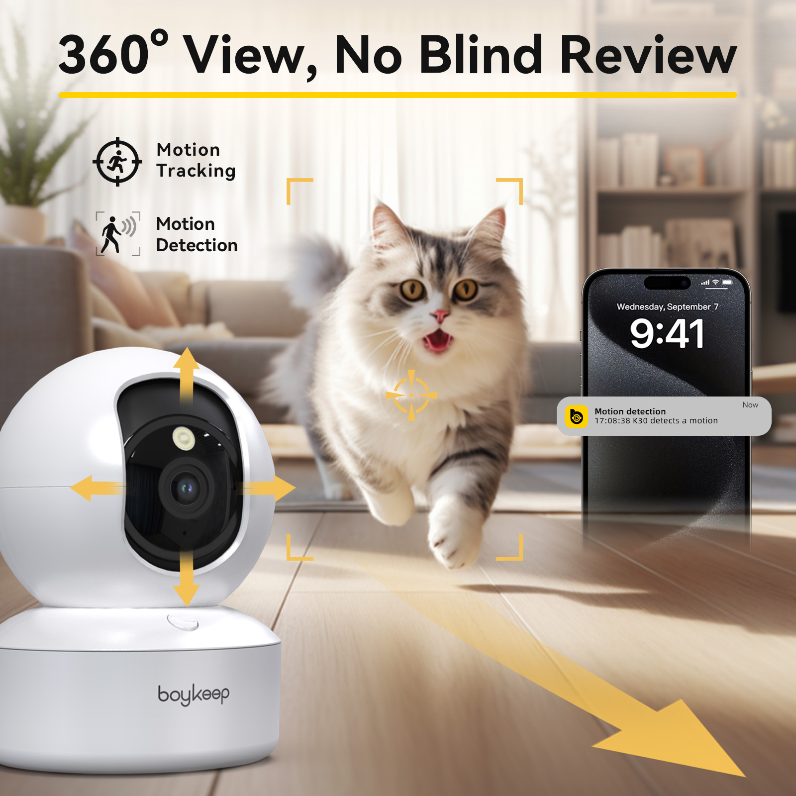 Eufy Camera E220 - Boykeep Telecamera per cani da compagnia