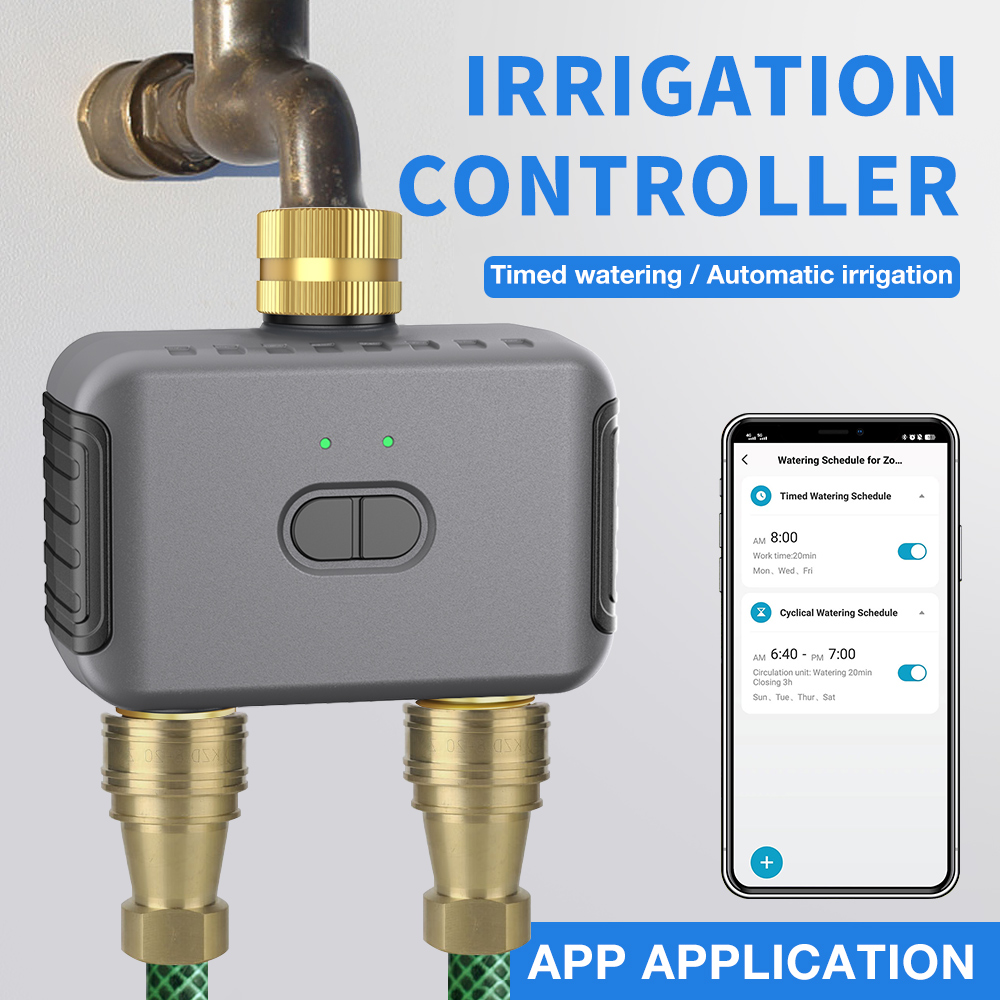 Smart Garden Refill - Tuya timer per irrigazione a 2