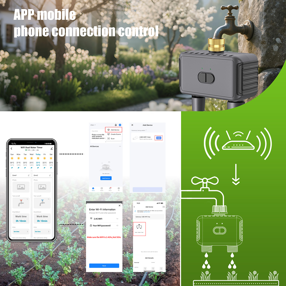 Tuya WiFi timer acqua intellig - Smart Garden Refill recensione e prezzo