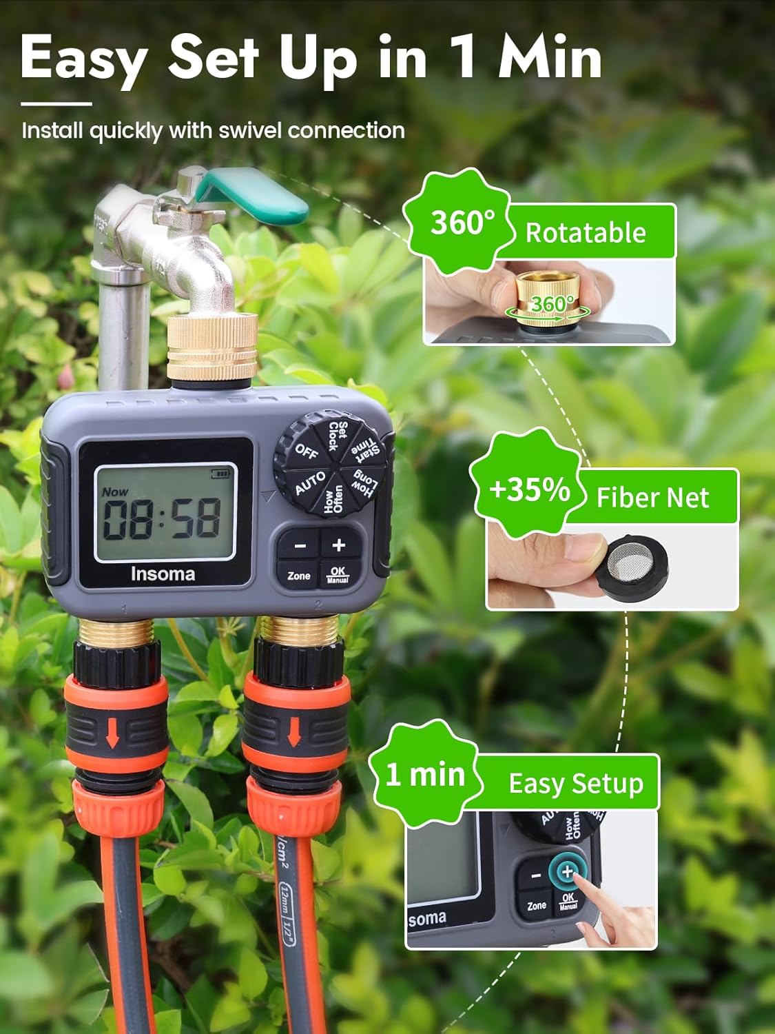 Sistema di irrigazione intelli - Smart Garden Refill recensione e prezzo