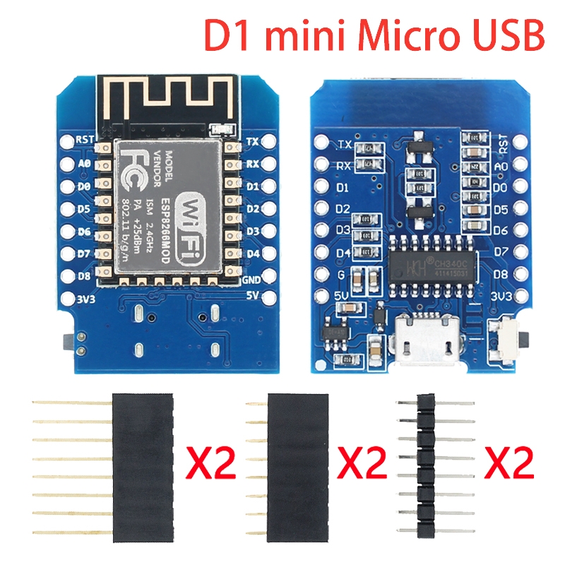 Micro USB/Tipo-C USB WeMos D1  - Smart Garden Esp32 recensione e prezzo