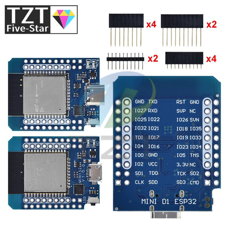 TZT 1/3PCS Per Wemos Mini D1 E - Smart Garden Esp32 recensione e prezzo