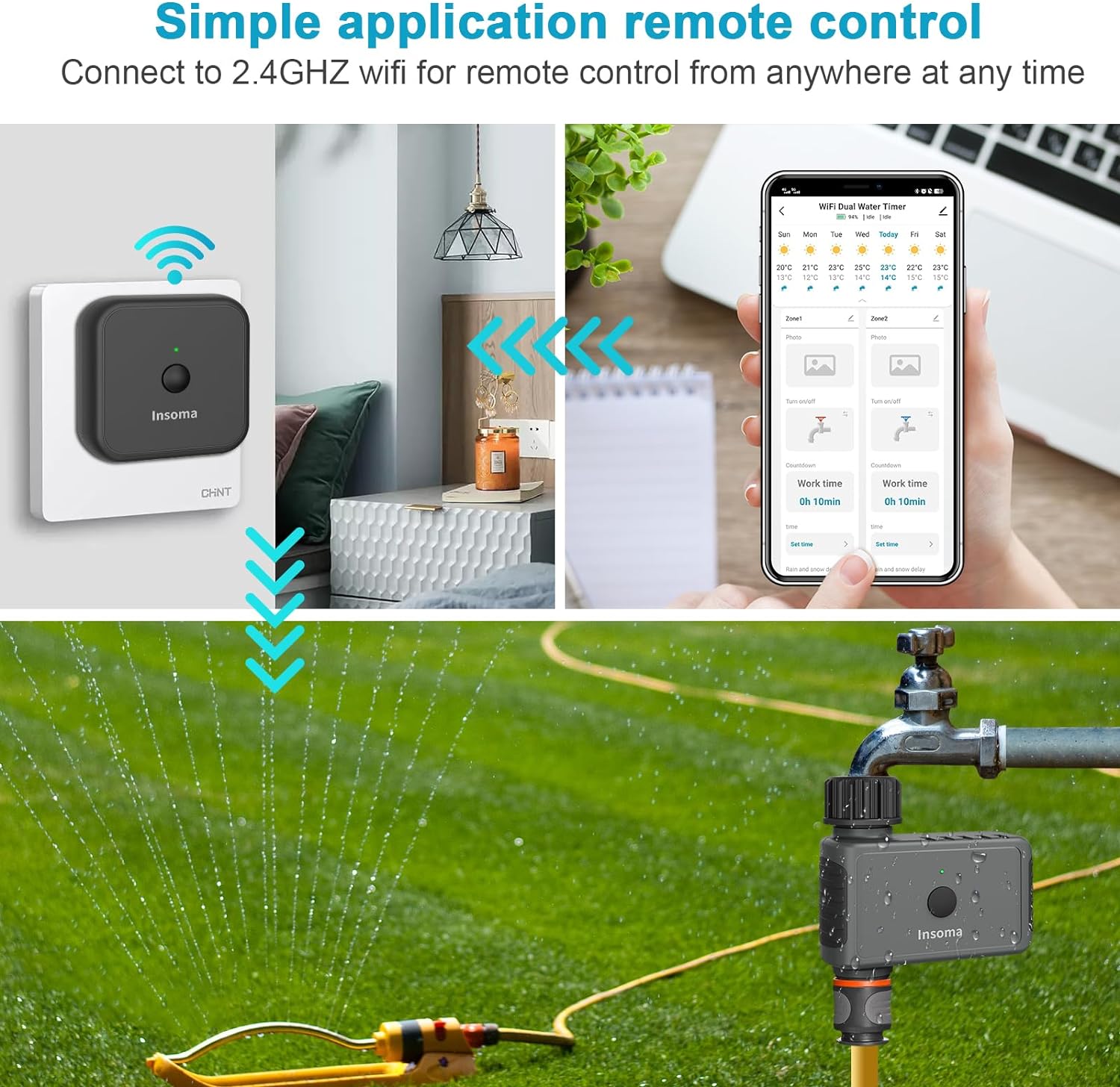 Insoma Wifi Timer automatico p - Smart Garden Refill recensione e prezzo
