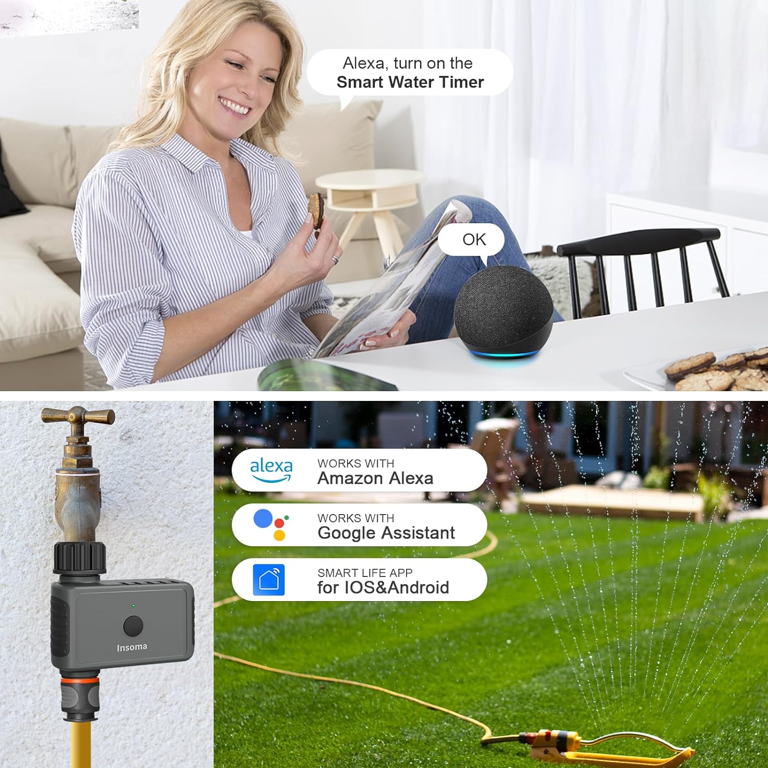 Insoma Wifi Timer automatico p - Smart Garden Refill recensione e prezzo