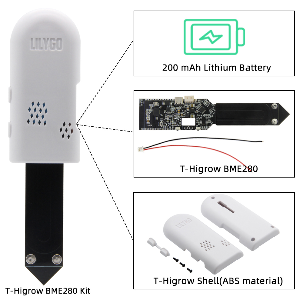 LILYGO® T-Higrow ESP32 Soil Te - Smart Garden Esp32 recensione e prezzo