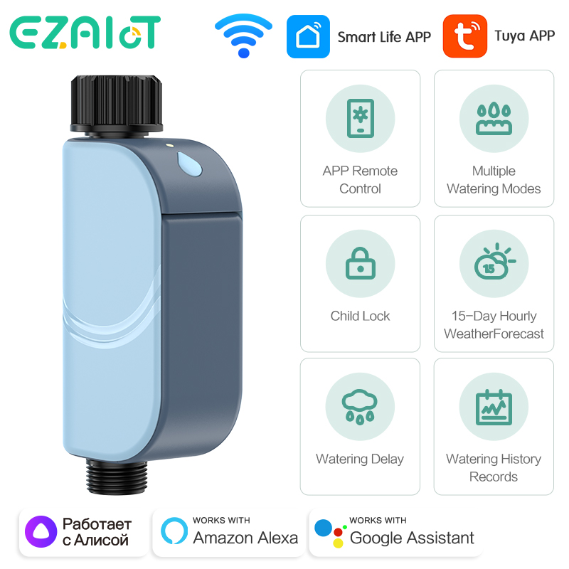 Smart Tuya WIFI timer per irri - Smart Garden Refill recensione e prezzo